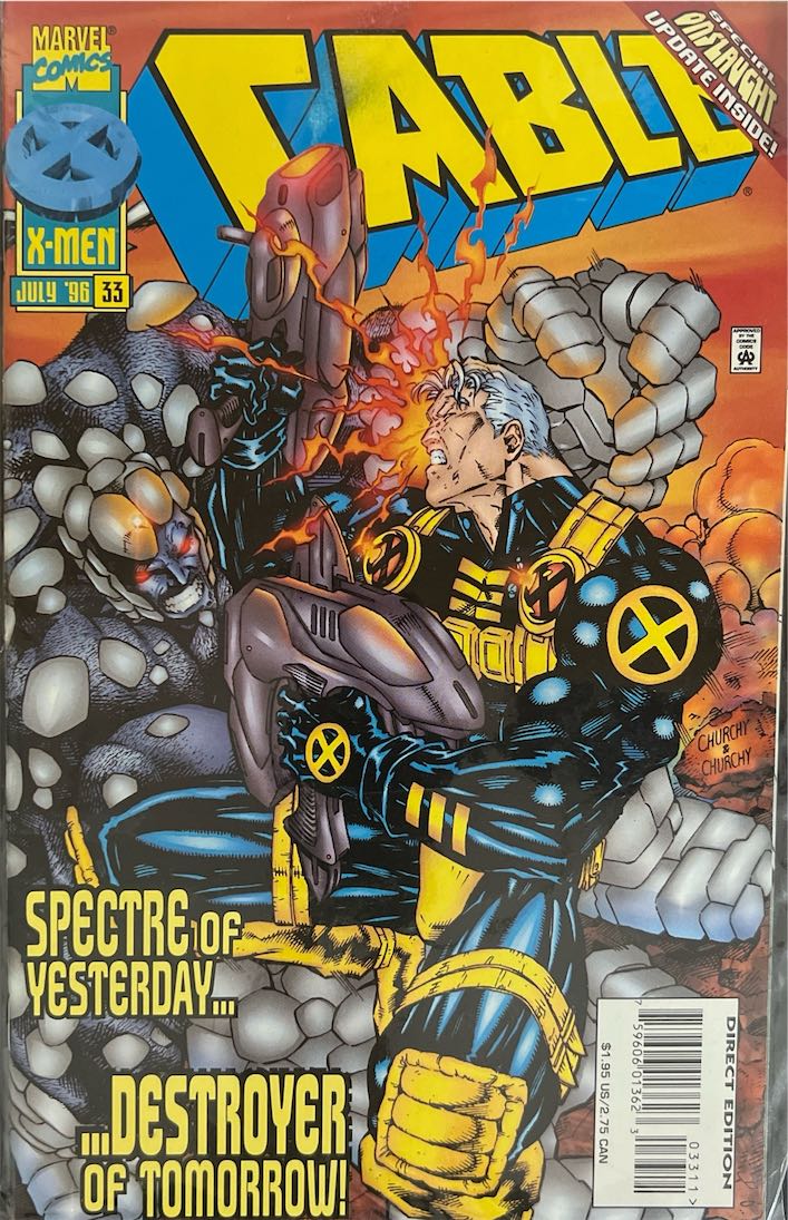 Cable, #033, Spectre of Yesterday... Destroyer of Tomorrow! (Marvel Comics, 1996)