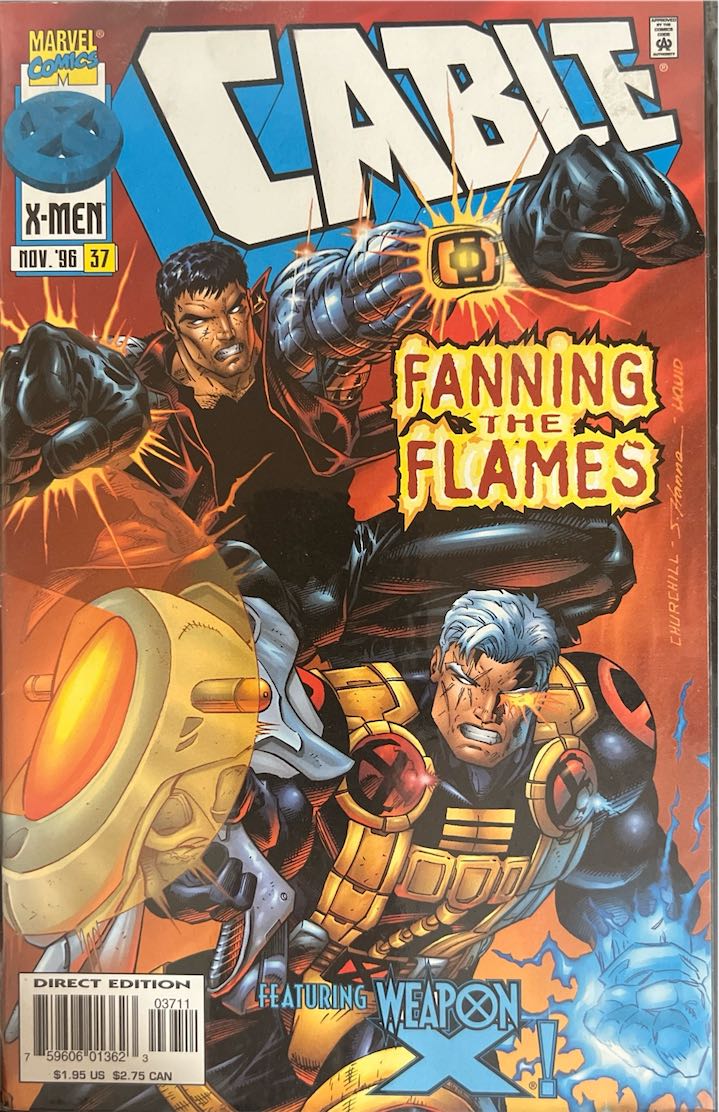 Cable, #037, Fanning the Flames (Marvel, 1996)