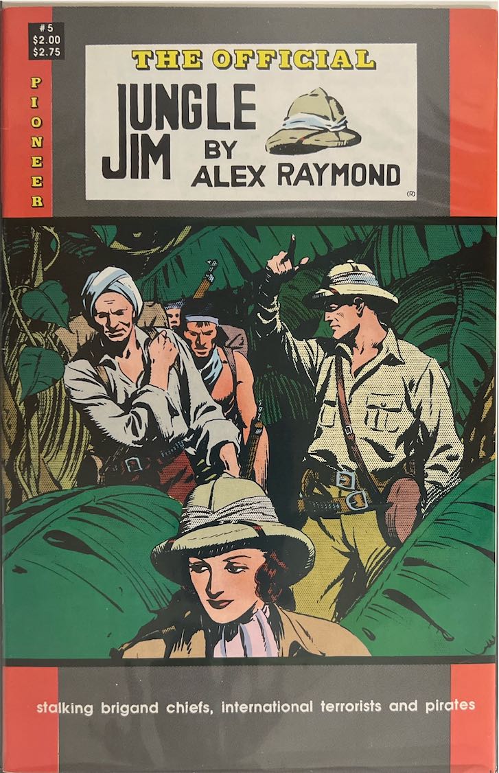 The Official Jungle Jim by Alex Raymond, #005 (Pioneer, Unknown Year)