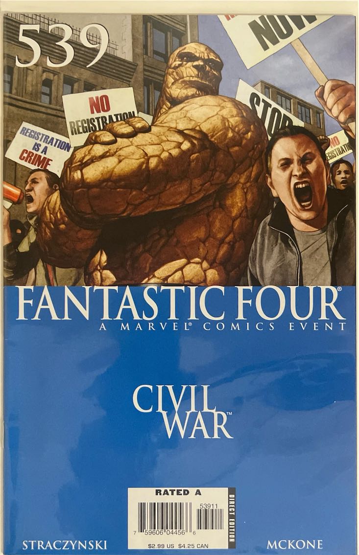 Fantastic Four, #539 (Marvel, 2006)