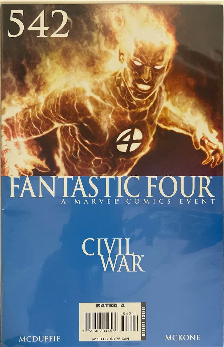 Fantastic Four, #542 (Marvel, 2007)