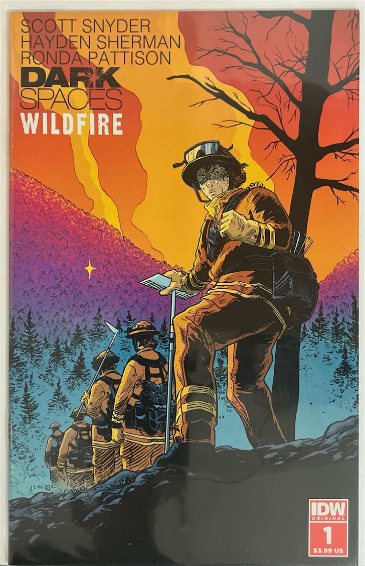 Dark Spaces: Wildfire, #001 (IDW Publishing, 2022)