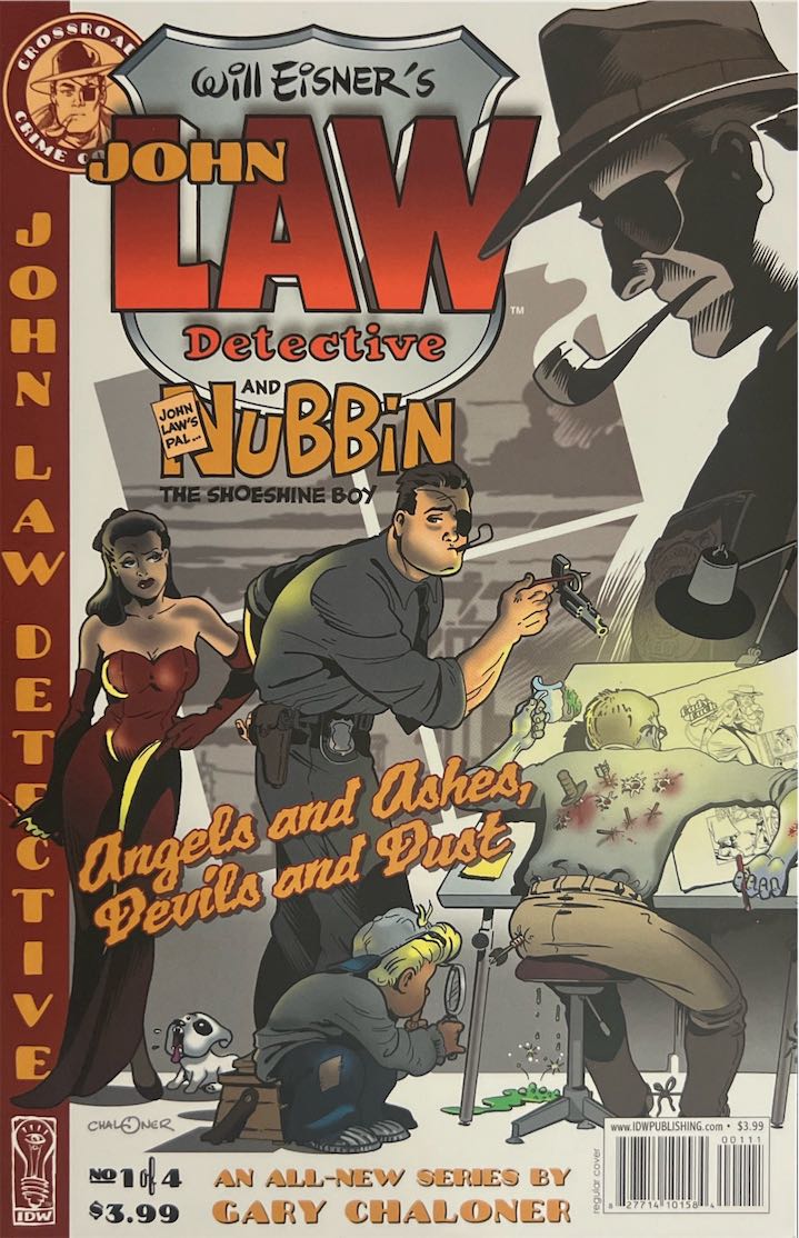 John Law Detective and Nubbin the Shoeshine Boy, #001 (IDW Publishing, 2004)