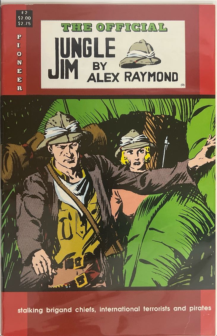 The Official Jungle Jim by Alex Raymond, #002 (Pioneer, 1989)