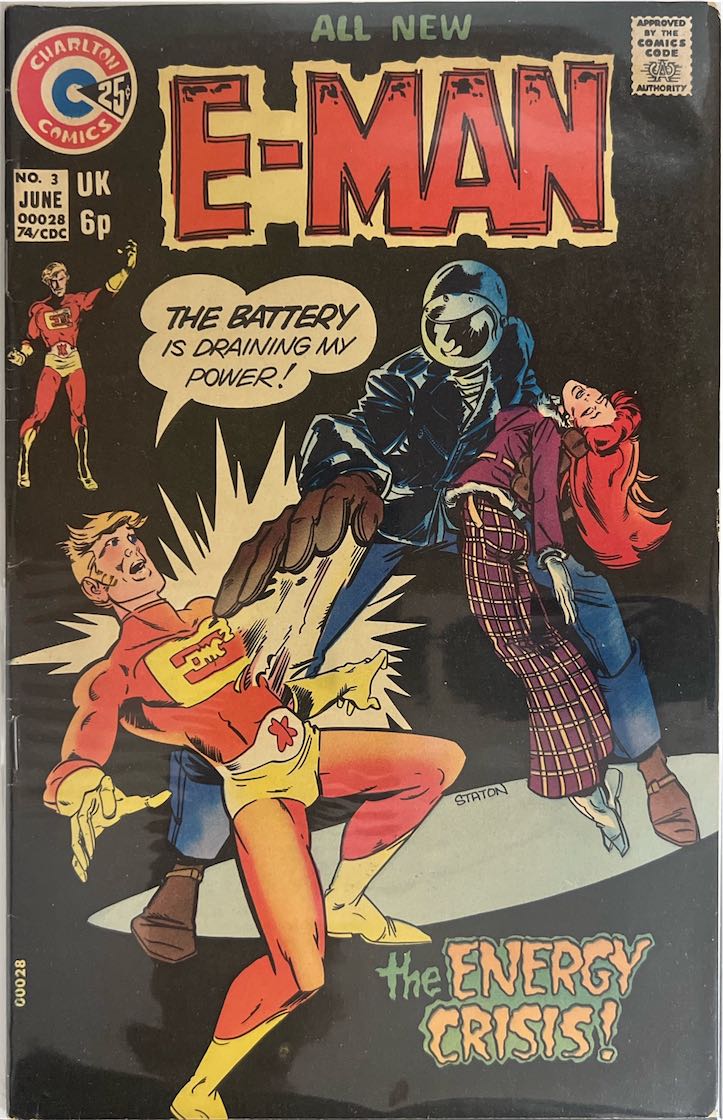 E-Man, #003 (Charlton Comics, 1974)