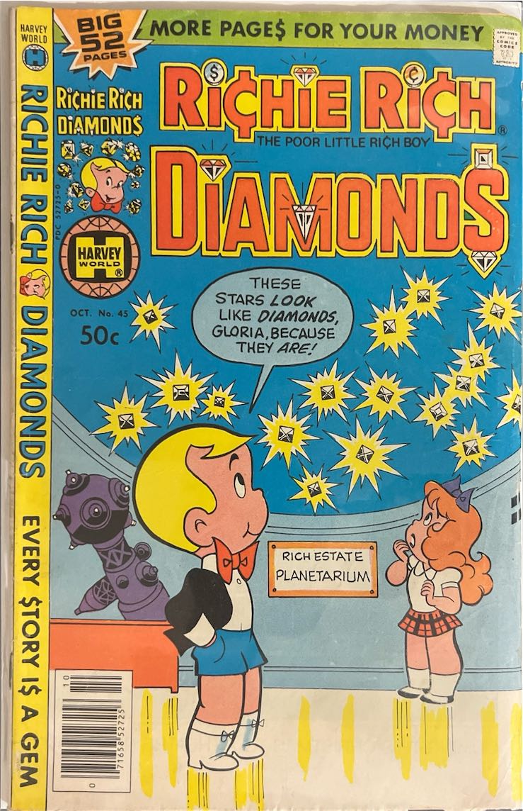 Richie Rich Diamonds, #045 (Harvey Comics, 1974)