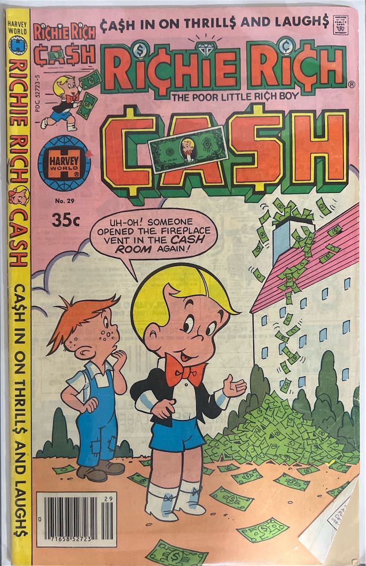 Richie Rich CA$H, #029 (Harvey Comics, 1977)