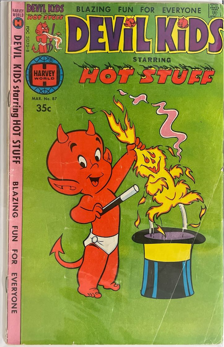 Devil Kids Starring Hot Stuff, #087 (Harvey Comics, 1975)