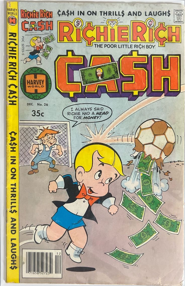 Richie Rich Cash, #026 (Harvey Comics, 1975)