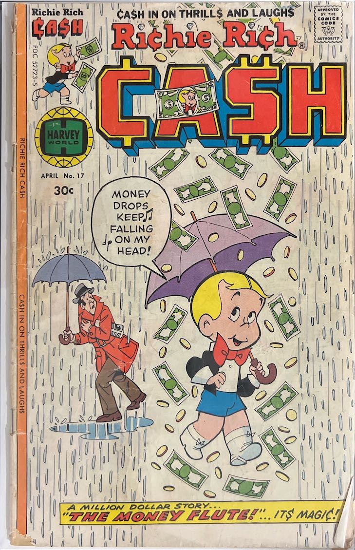 Richie Rich Cash, #017 (Harvey Comics, 1975)