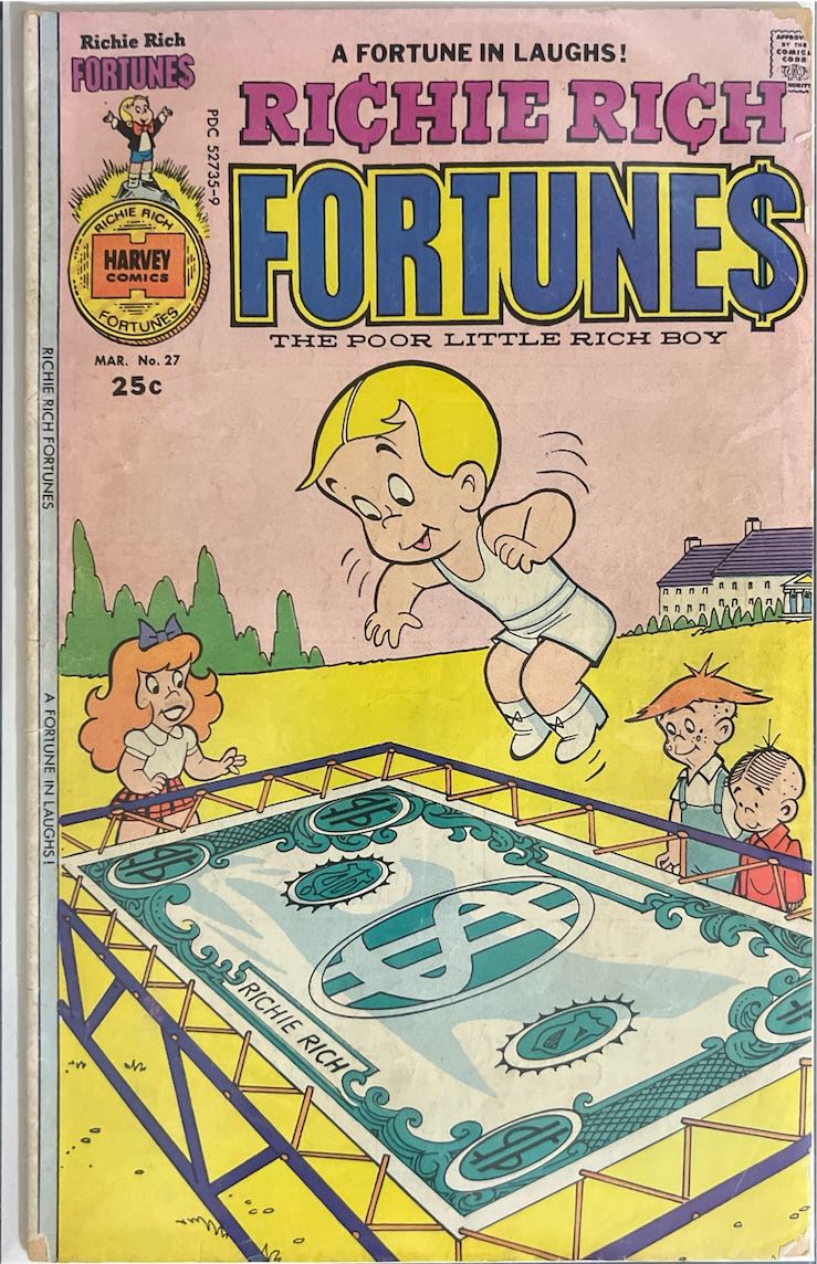 Richie Rich Fortune$, #027 (Harvey Comics, 1972)