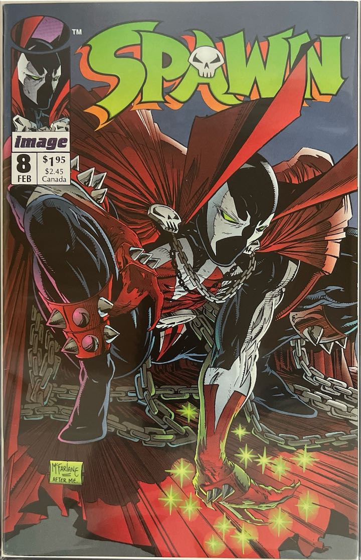 Spawn, #008 (Image, 1993) - Direct Sales