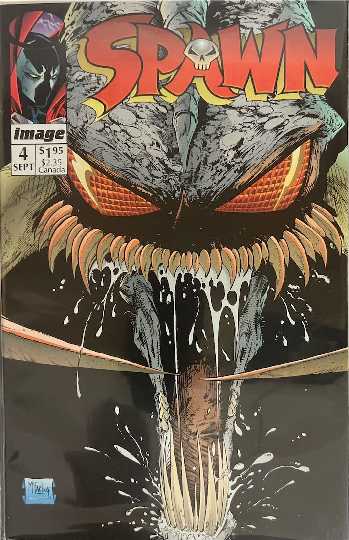Spawn, #004 (Image Comics, 1992) - Direct Sales