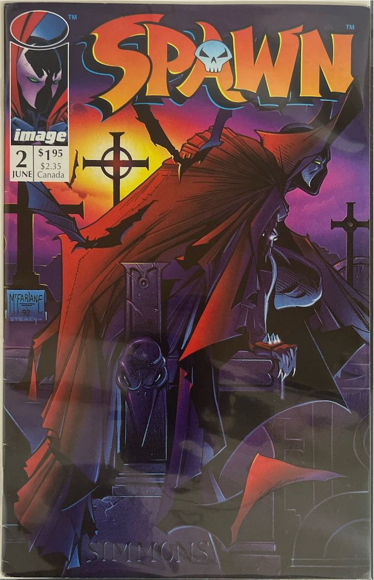 Spawn, #002 (Image, 1992) - Direct Edition