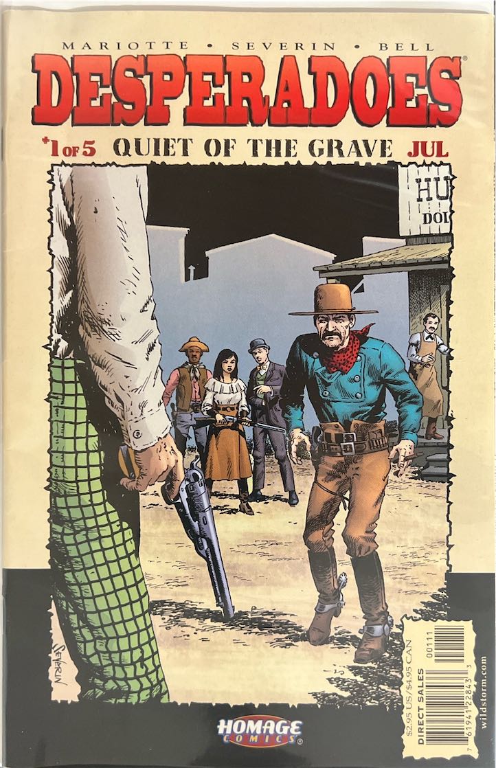 Desperadoes, #001, Quiet of the Grave (Homage Comics, 1997)