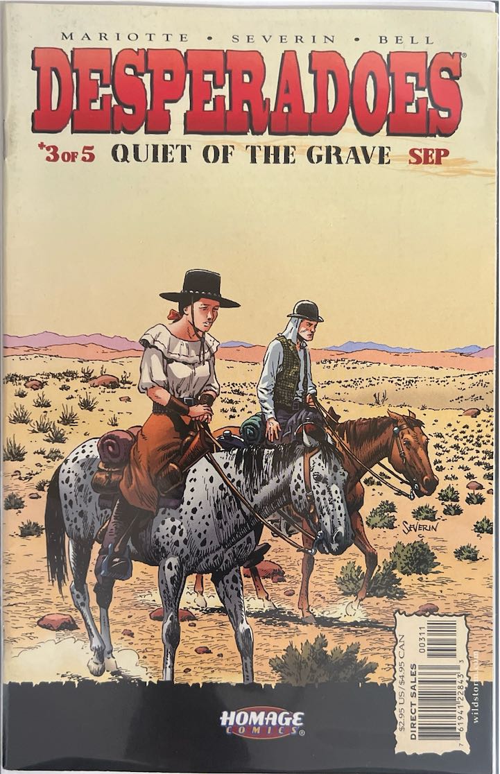 Desperadoes, #003 (Homage Comics, 1999)