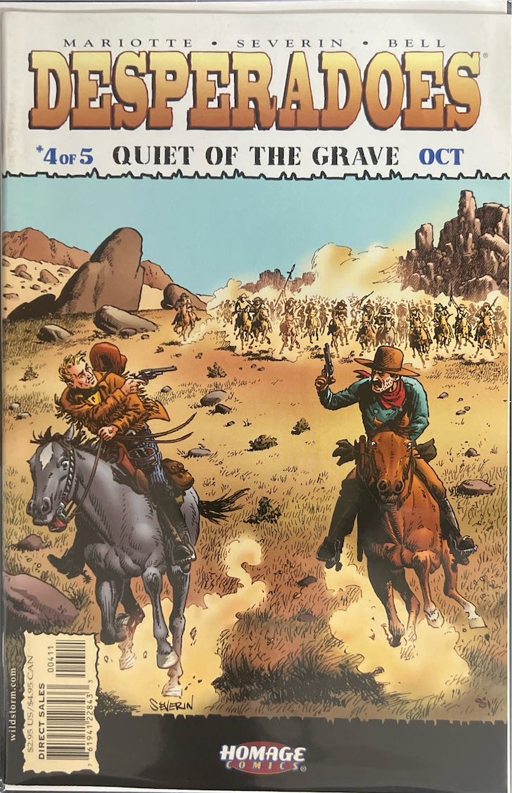 Desperadoes, #004: Quiet of the Grave (Homage Comics, 1998)