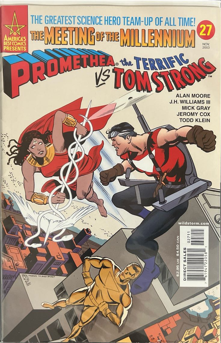 Promethea, #027, The Terrifics vs. Tom Strong (Wildstorm, 2003)