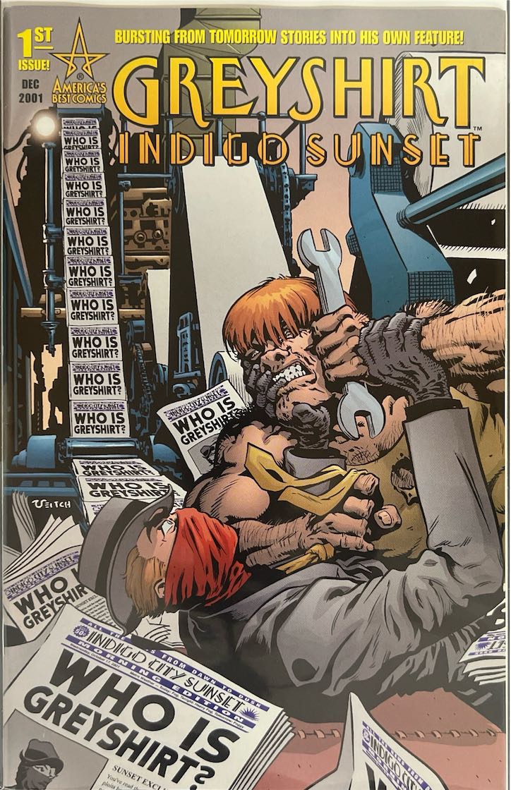 Greyshirt: Indigo Sunset, #001 (America's Best Comics, 2001)