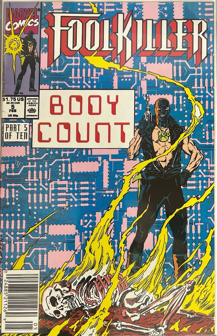 Foolkiller, #005, Body Count (Marvel, 1991) - Direct Sales