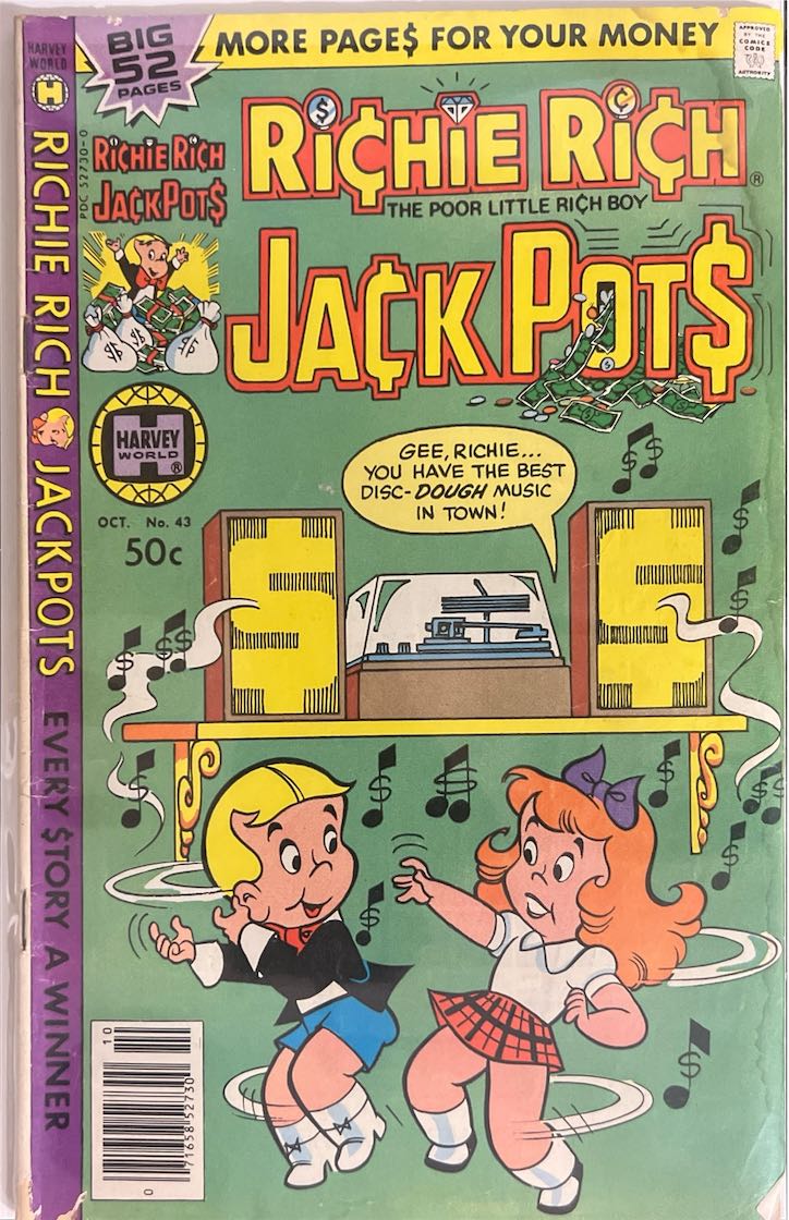 Richie Rich Jackpots, #043 (Harvey Comics, 1978)