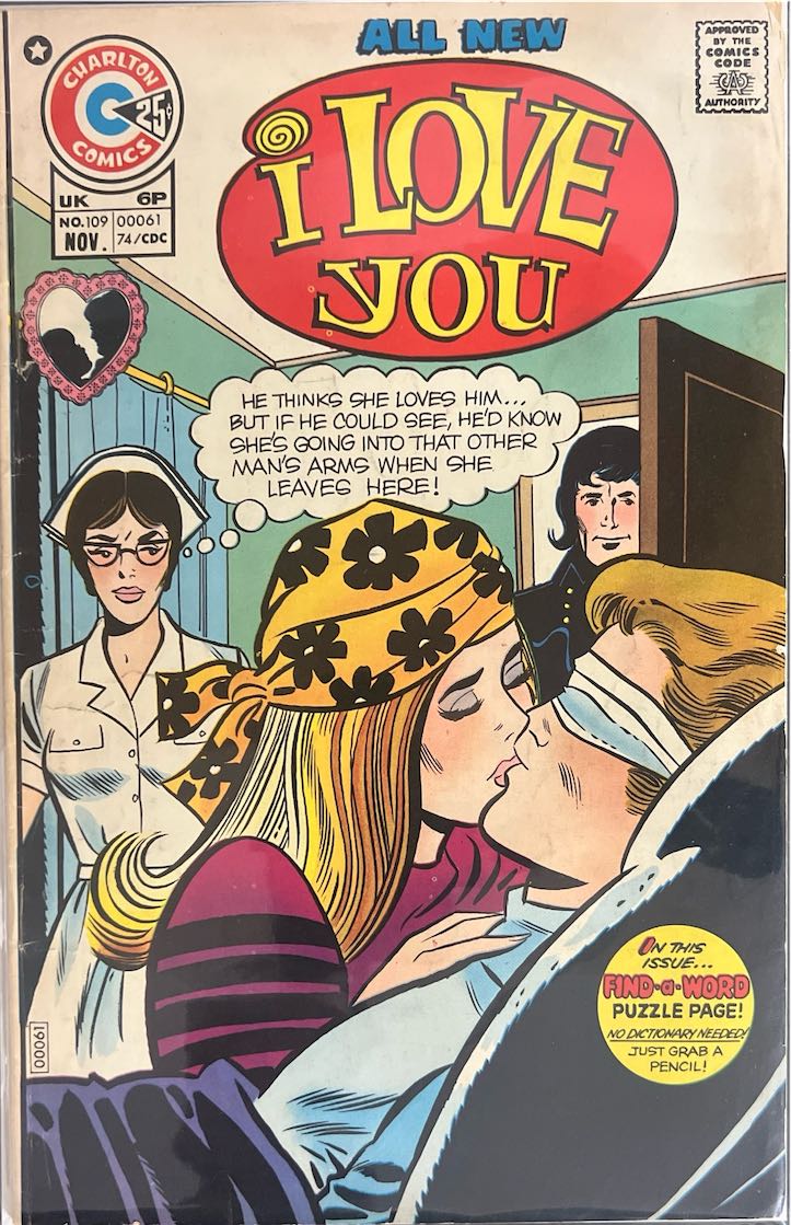 I Love You, #109 (Charlton Comics, 1974)