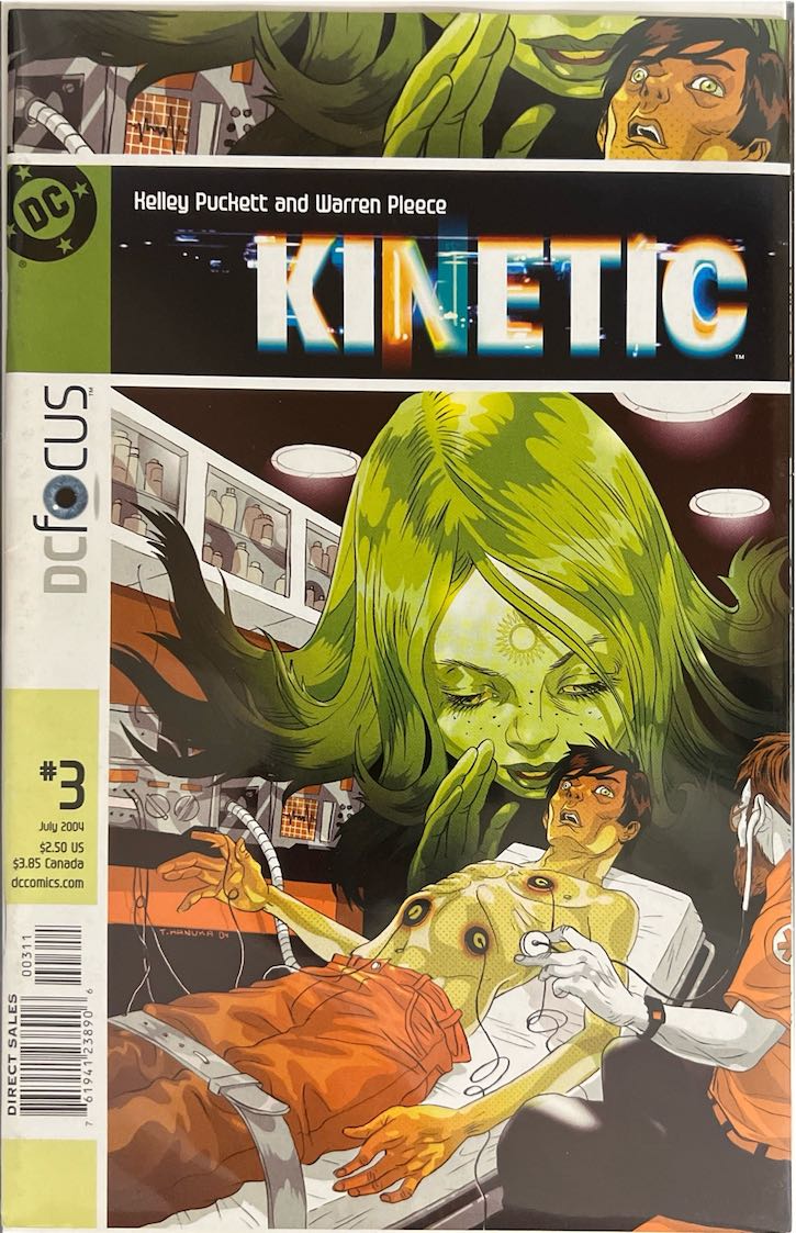 Kinetic, #003, (DC Comics, 2004) - Direct Sales