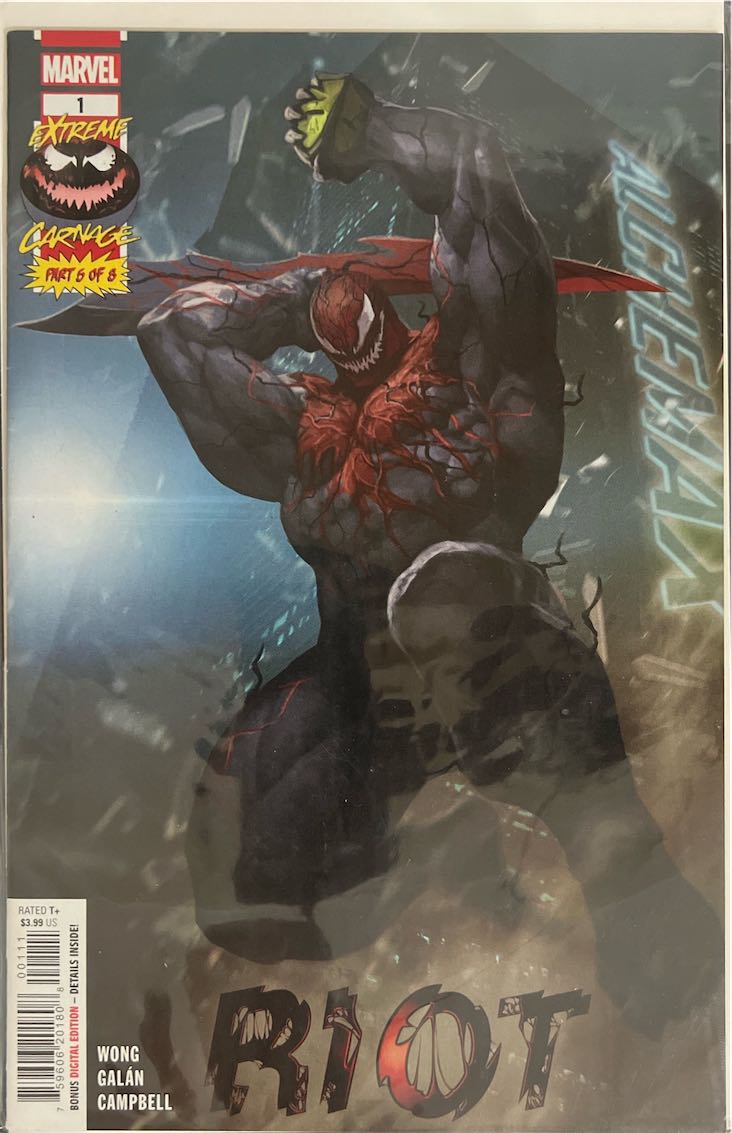Extreme Carnage: Riot, #001 (Marvel, 2021)