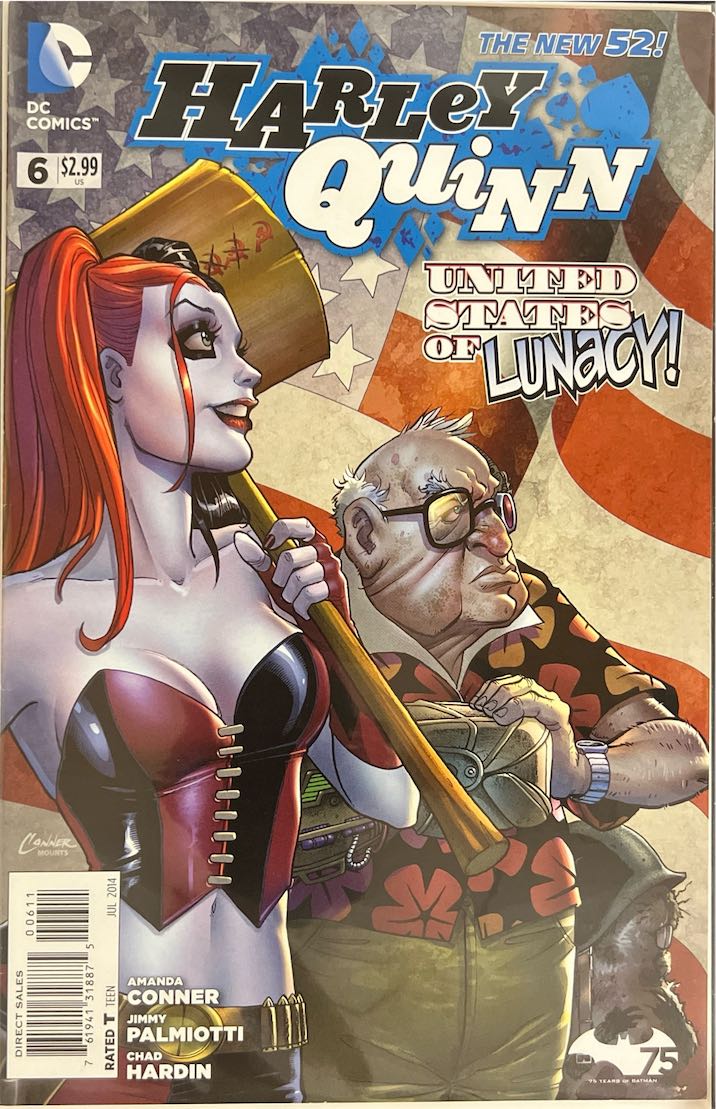 Harley Quinn, #006, United States of Lunacy! (DC Comics, 2014) - Direct Sales