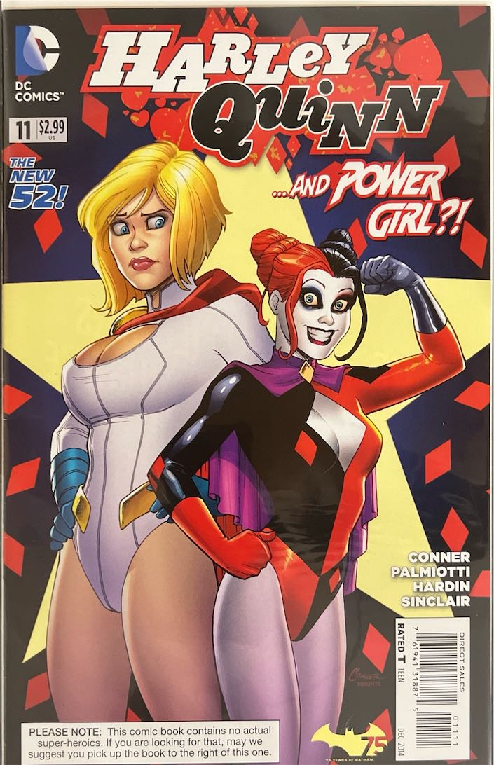 Harley Quinn, #011, ...And Power Girl?! (DC Comics, 2014) - Direct Sales