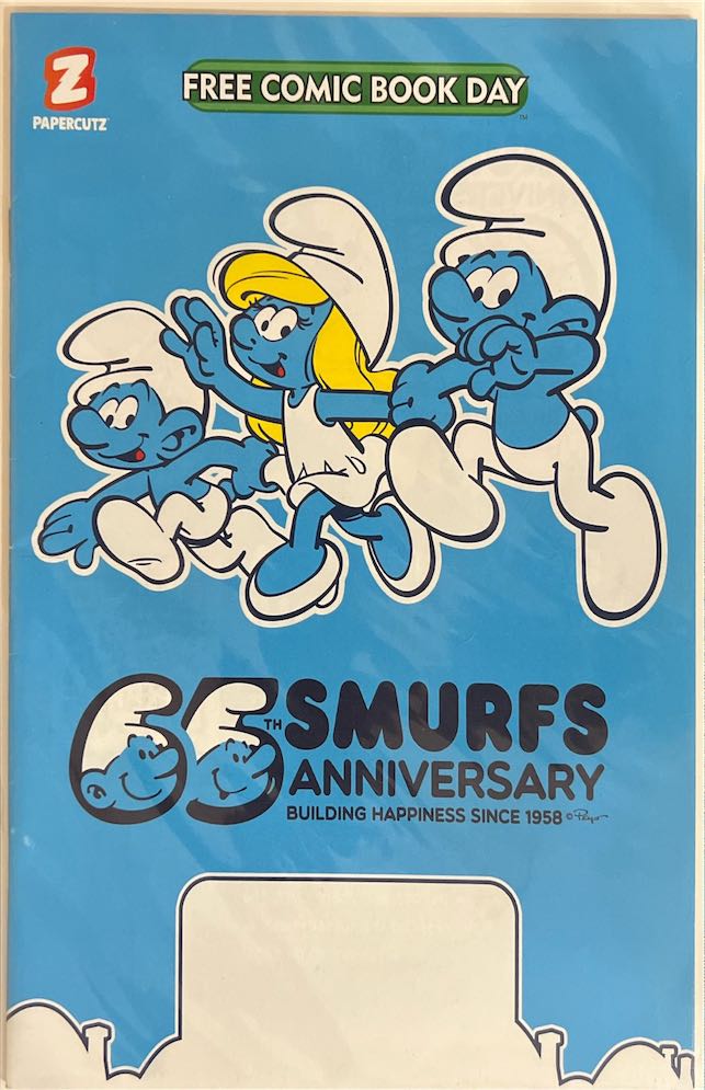 Smurfs 65th Anniversary, Free Comic Book Day Edition (Papercutz, 2023)