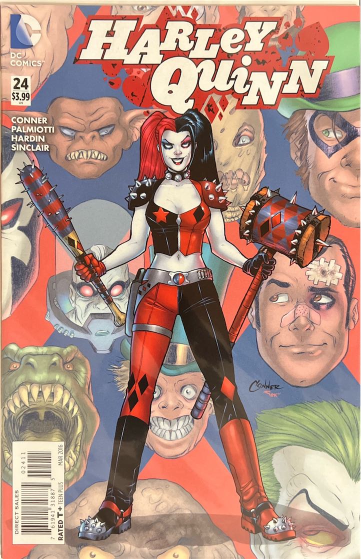 Harley Quinn, #024, (DC Comics, 2016) - Direct Sales