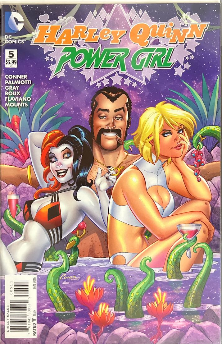 Harley Quinn and Power Girl, #005 (DC Comics, 2016)