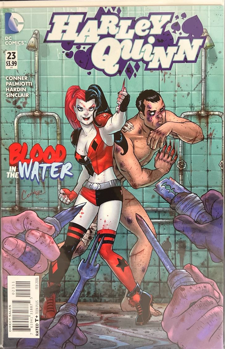 Harley Quinn, #023, Blood in the Water (DC Comics, 2016)