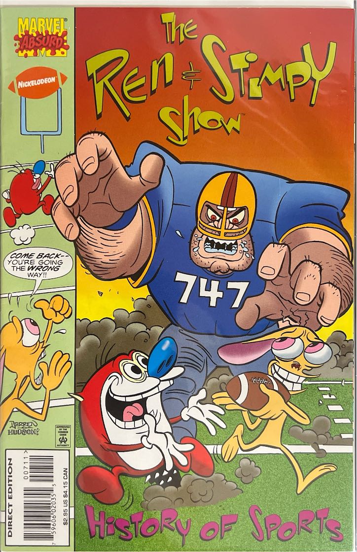 The Ren & Stimpy Show, #007 (Marvel Absurd, 1993)