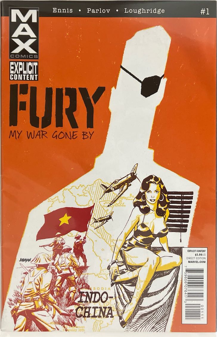 Fury, #001, My War Gone By (Marvel, 2012) - Direct Edition