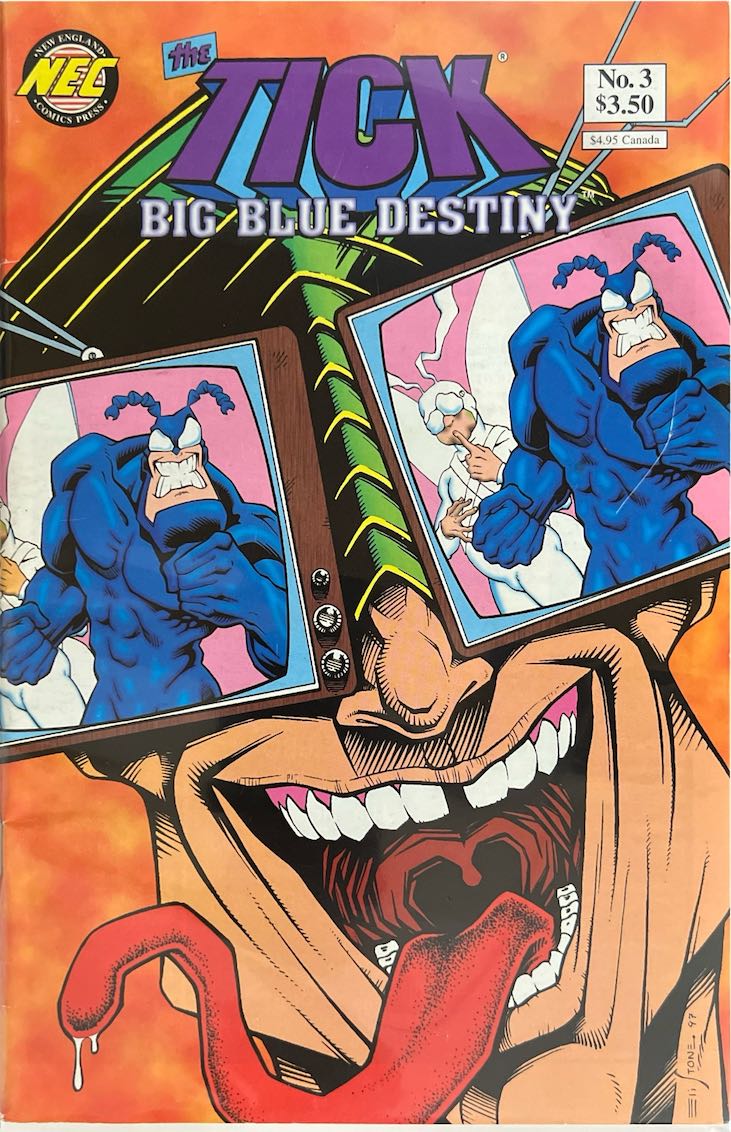 The Tick: Big Blue Destiny, #003 (New England Comics Press, 1999)