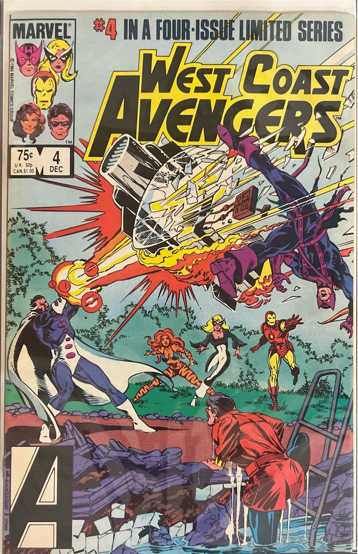 West Coast Avengers, #004 (Marvel, 1985)