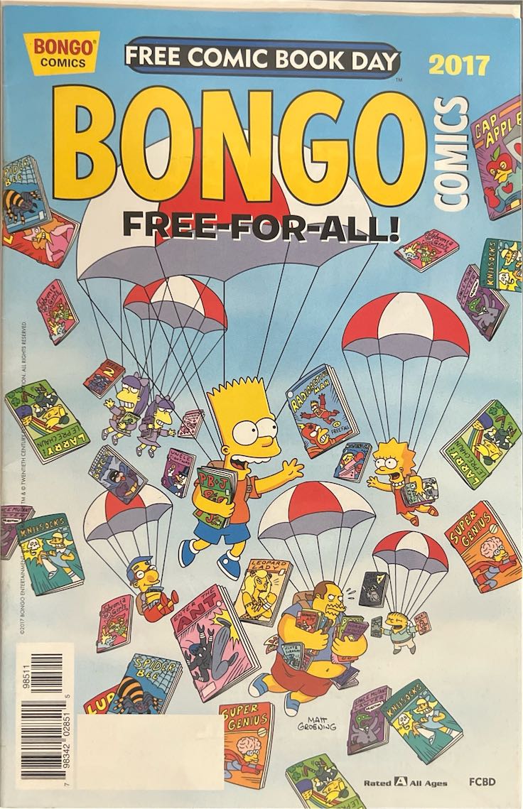 Bongo Comics Free-For-All! (Bongo Comics, 2017)