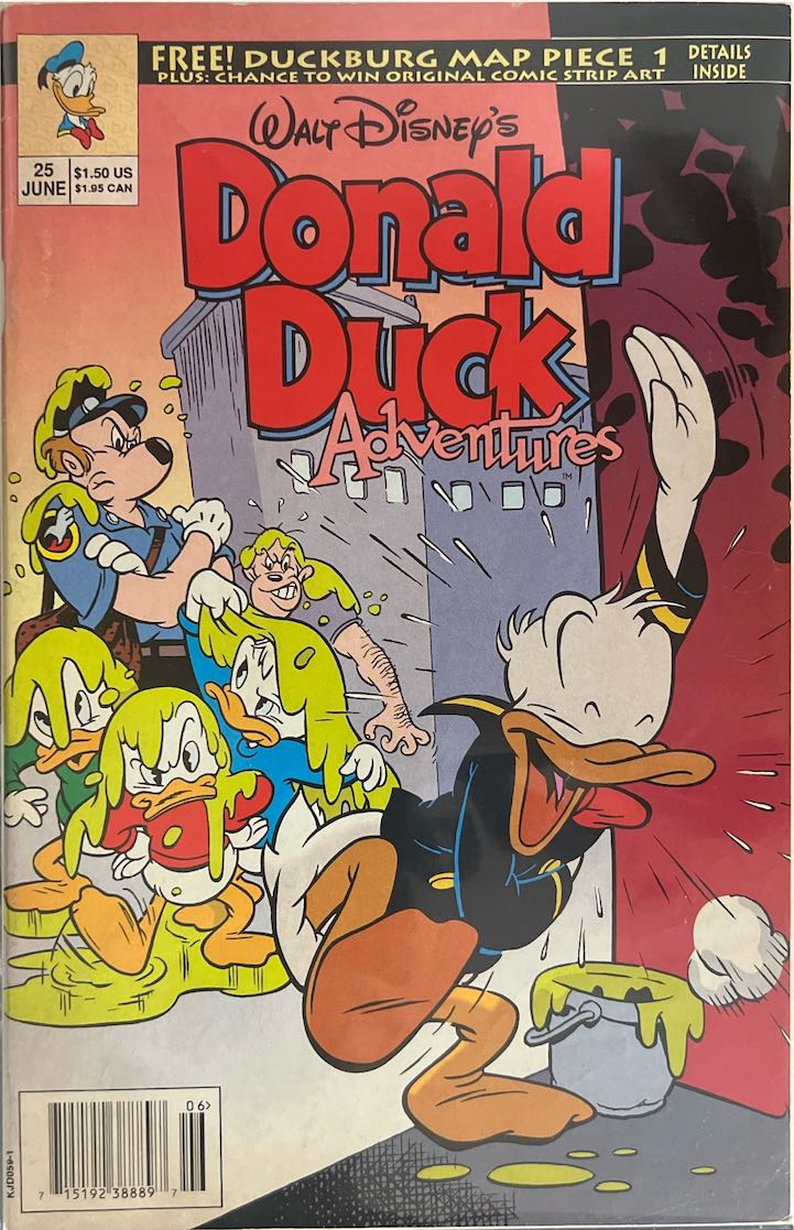 Donald Duck Adventures, #025 (Gladstone, 1989)