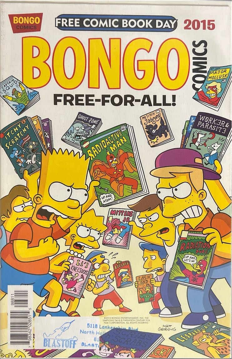 Bongo Comics Free-For-All! (Bongo Comics, 2015)
