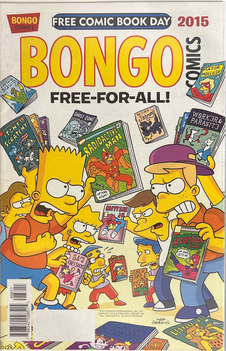 Bongo Free-For-All! (Bongo Comics, 2015)