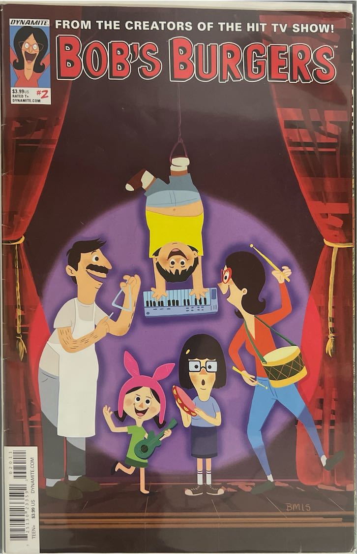 Bob's Burgers, #002 (Dynamite, 2015)