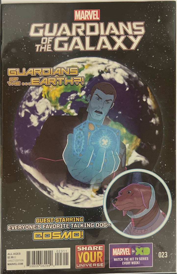 Guardians of the Galaxy, #023, Guardians of the...Earth?! (Marvel, 2015)