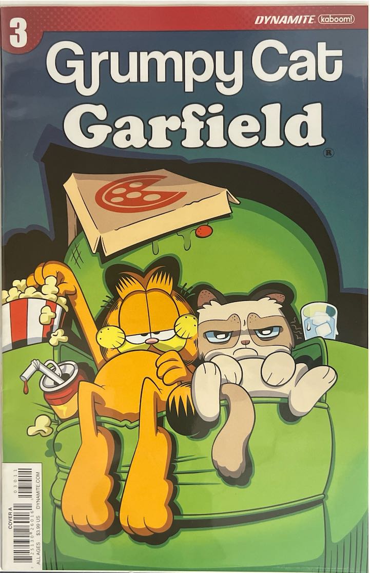 Grumpy Cat Garfield, #003 (Dynamite, 2016)