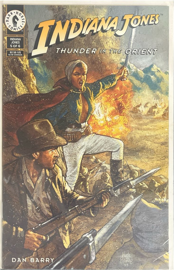 Indiana Jones: Thunder in the Orient, #005 (Dark Horse Comics, 1993)