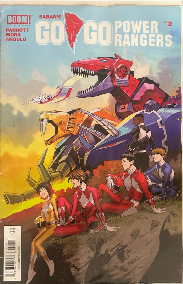 Go Go Power Rangers, #002 (BOOM! Studios, 2017)