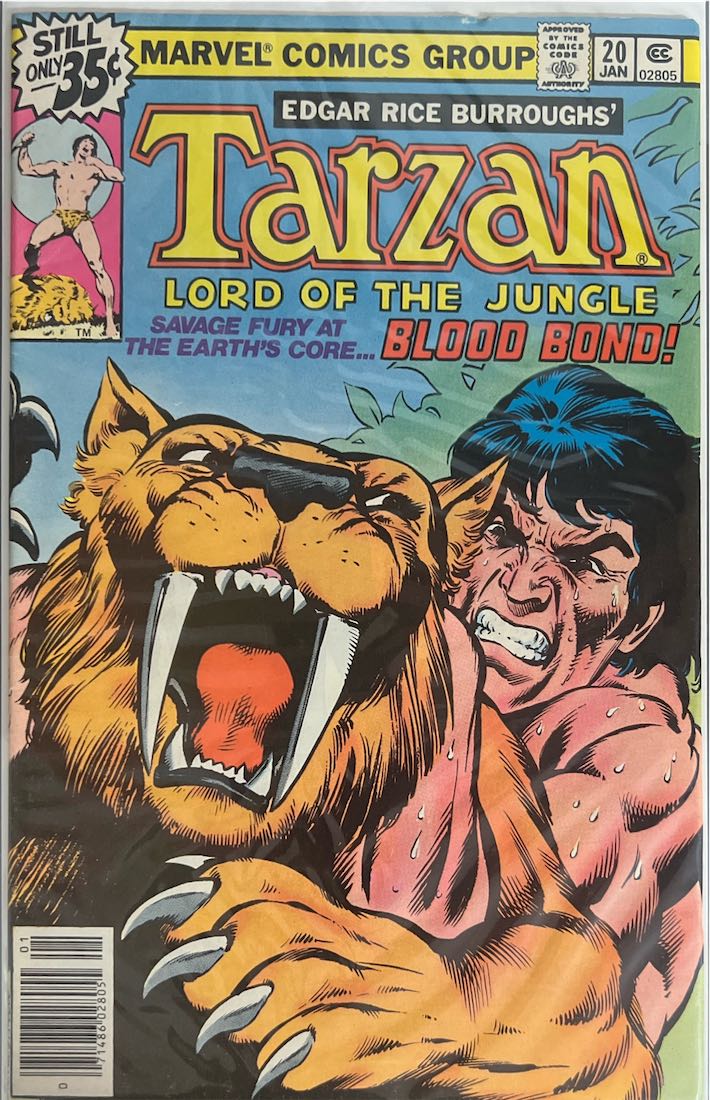 Tarzan, Lord of the Jungle, #020 (Marvel Comics, 1978)