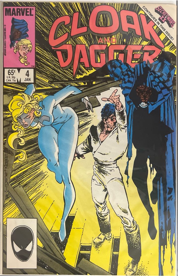 Cloak and Dagger, #004 (Marvel, 1986)