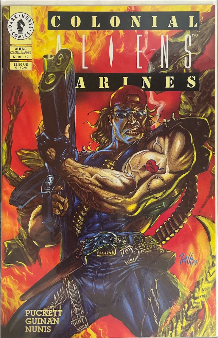 Colonial Aliens Marines, #006 (Dark Horse Comics, 1993)